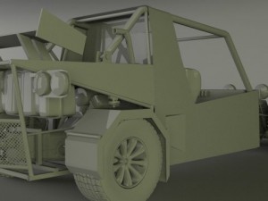 buggy car 3D Model