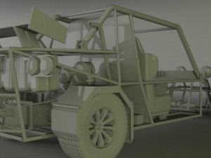 buggy car 3D Model