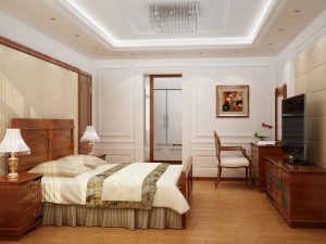 luxury bedroom Modèle 3D