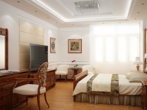 luxury bedroom 3D Model