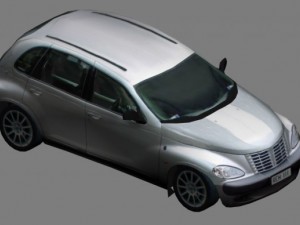 lowpoly car Modèle 3D