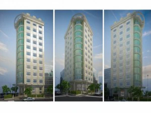 corner building 3D Model