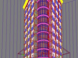 corner building 3D Модель