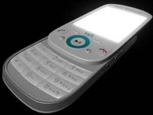 sony ericsson w 20 i Model 3D