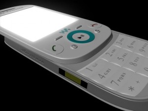 sony ericsson w 20 i Modèle 3D