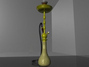 hookah 3D-Modell