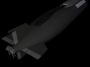 submarine 3D Model