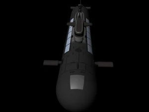 submarine 3D Model