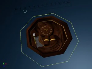 wall watch 3D Model