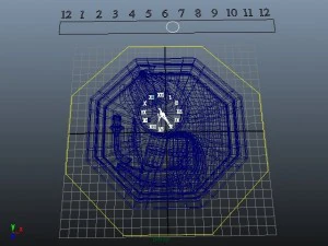 wall watch 3D Model