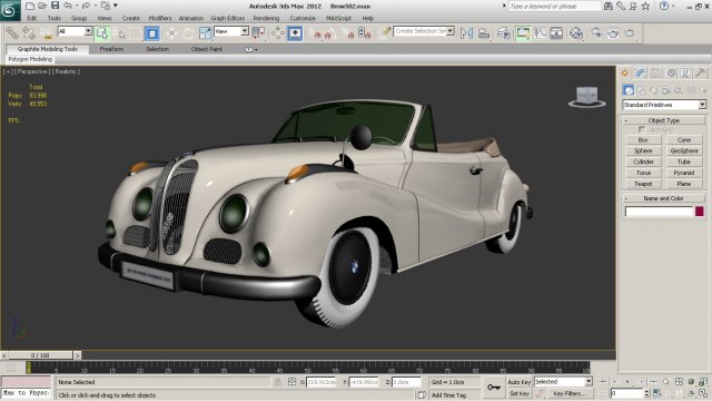 bmw 502 3D Model .c4d .max .obj .3ds .fbx .stl .blend 