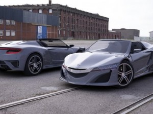 acura nsx roadster Model 3D