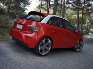 audi a1 sportback 3D 모델