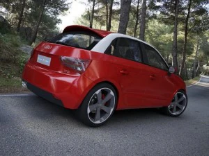 audi a1 sportback 3D Model