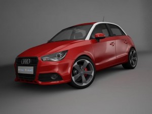 audi a1 sportback 3D 모델