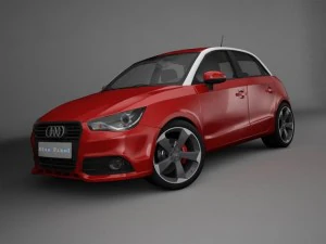 audi a1 sportback 3D Model
