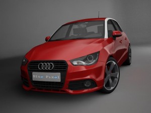 audi a1 sportback 3D 모델