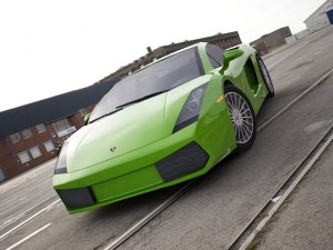 sport car green 3D Model