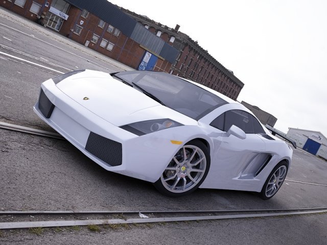 sport car white 3Dモデル .c4d .max .obj .3ds .fbx .stl .blend 