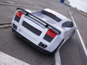 sport car white 3D Model