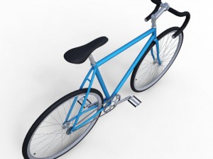 fixed gear bicycle 3Dモデル