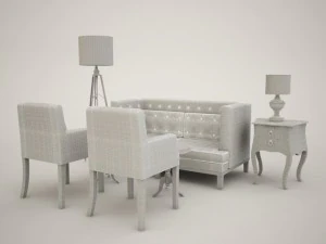 furniture set 3D Model