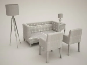 furniture set 3D Model