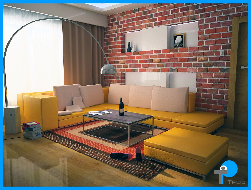 interior scene 01 3D Model .c4d .max .obj .3ds .fbx .stl .blend 