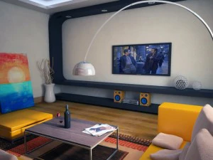 interior scene 01 3D Model