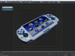 sony playstation vita 3D Model