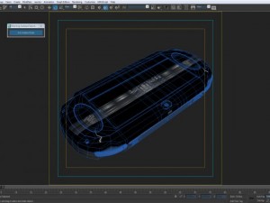 sony playstation vita 3D 模型