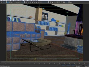 modern living room interior scene 02 3D मॉडल