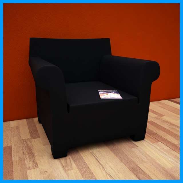 boston legal armchair 5 3D Model .c4d .max .obj .3ds .fbx .stl .blend 
