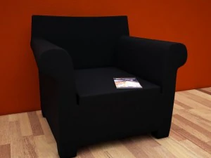 Boston Legal Sessel 5 3D Modell