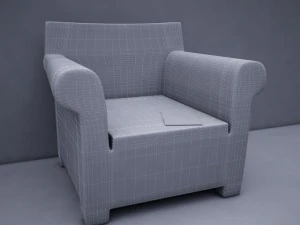 Boston Legal Sessel 5 3D Modell