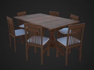 modern furniture collection 03 3D 모델