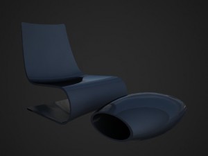 modern furniture collection 03 3D 모델