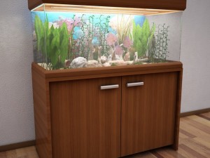 aquarium cabinet v1 3D Model