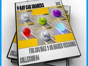 vray car shaders max 9 3D Модель