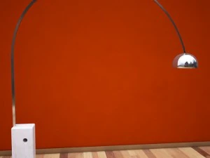 flos arco luz Modelo 3D