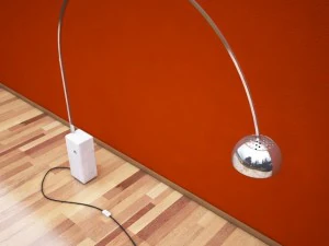 flos arco luz Modelo 3D