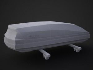 roof box thule 3D-Modell
