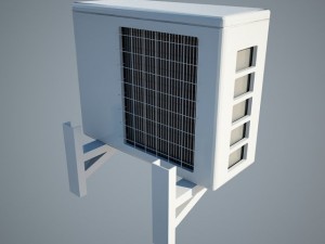 air conditoner lg 3D Модель