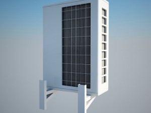 air conditoner lg 3Dモデル