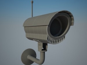 security camera 3D Model