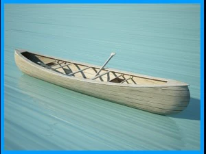 canoa Modelo 3D