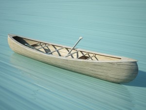 canoe 3D Model