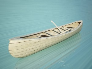 canoe 3D Model