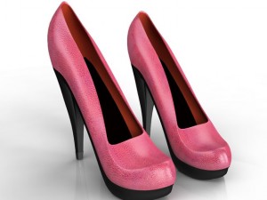 women shoes Modèle 3D