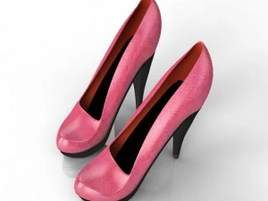 women shoes 3D Model